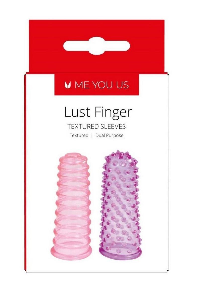 Lust Finger ME YOU US  lust Textured Sleeves