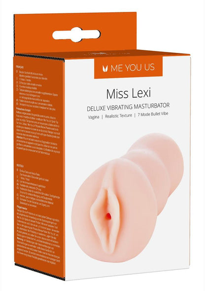 Miss Lexi Deluxe Vibrating Realistic Masturbator