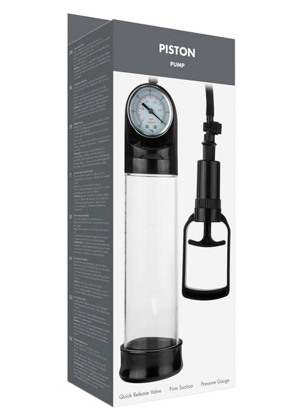 ME YOU US Piston Pump with Safety Pressure Gauge