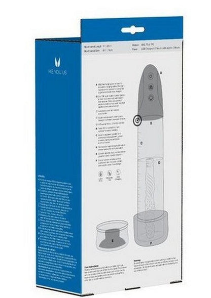 Me You Us Platinum Duo Automatic and Rechargeable Pump Masturbator