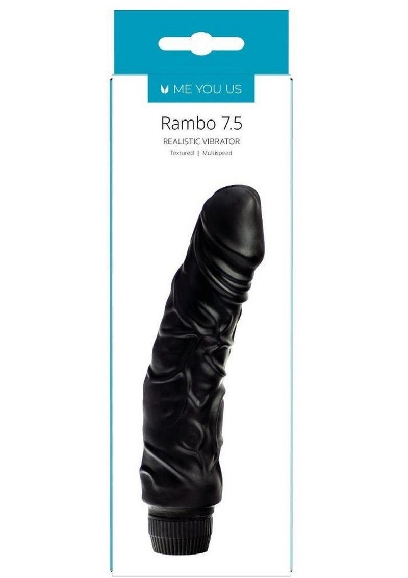 Me You Us Rambo Realistic Vibrator