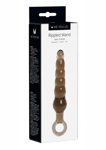 Me You Us Rippled Wand Anal Teaser