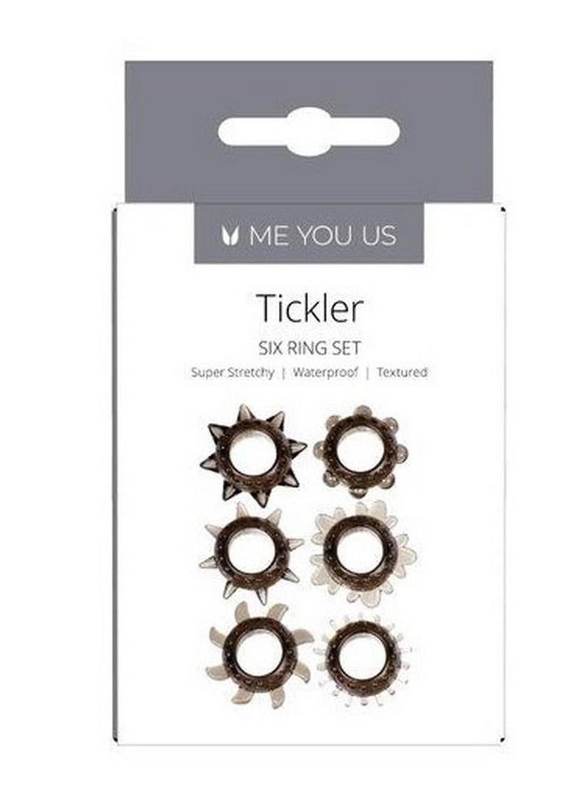 Me You Us Tickler Six Ring Textured Super Stretchy