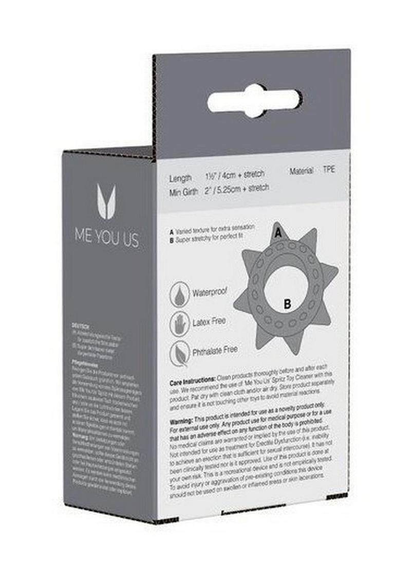 Me You Us Tickler Six Ring Textured Super Stretchy