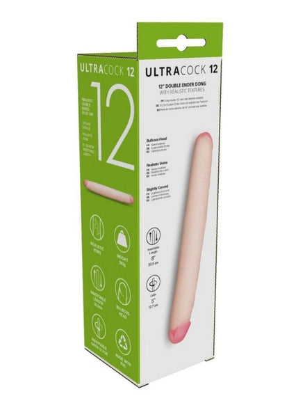 Me You Us UltraCock 12 Inch Double Dong Flexible Realistic Dildo