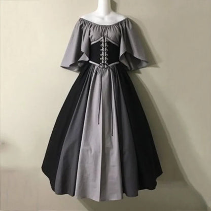 Medieval Renaissance Dress – Corset Gown, Plus Size Cosplay