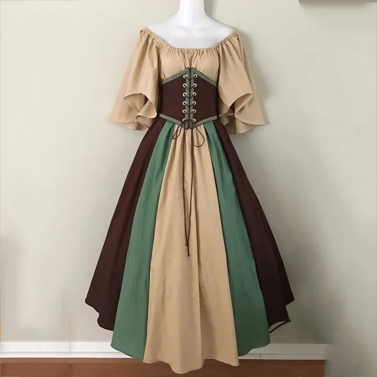 Medieval Renaissance Dress – Corset Gown, Plus Size Cosplay
