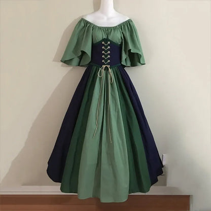 Medieval Renaissance Dress – Corset Gown, Plus Size Cosplay