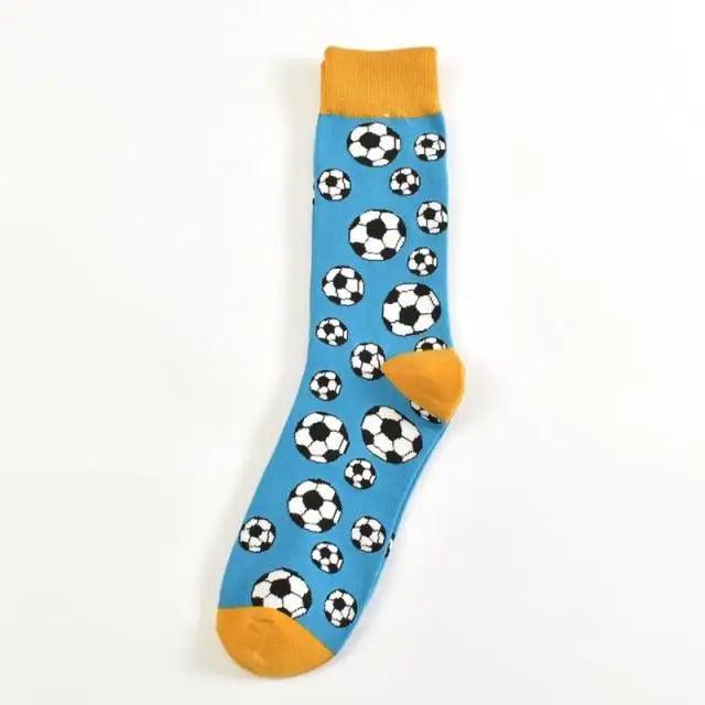 Men Cotton Socks Gradient Color Summer Style Long Wedding Sock Men  Knee High Business Socks Man Socks Men&