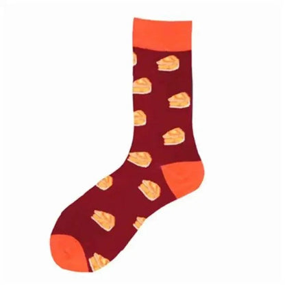 Men Cotton Socks Gradient Color Summer Style Long Wedding Sock Men  Knee High Business Socks Man Socks Men&