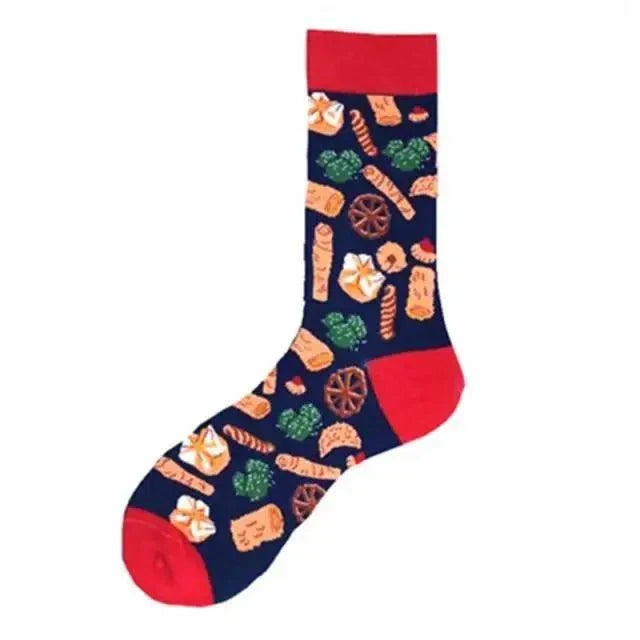 Men Cotton Socks Gradient Color Summer Style Long Wedding Sock Men  Knee High Business Socks Man Socks Men&