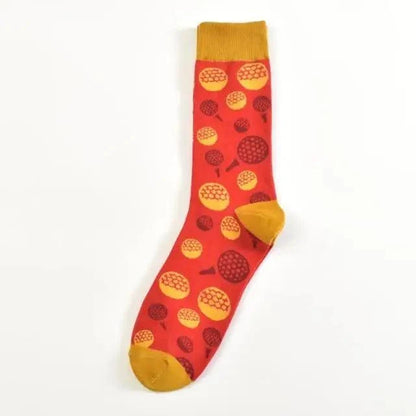 Men Cotton Socks Gradient Color Summer Style Long Wedding Sock Men  Knee High Business Socks Man Socks Men&