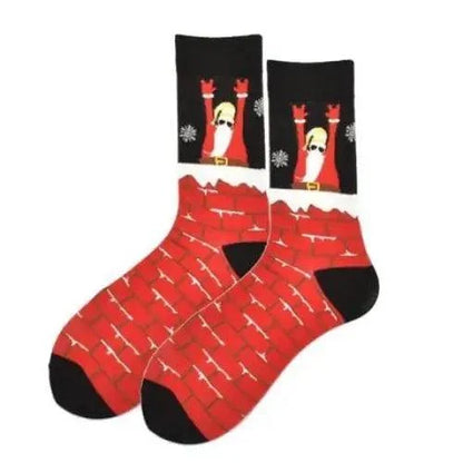 Men Cotton Socks Gradient Color Summer Style Long Wedding Sock Men  Knee High Business Socks Man Socks Men&