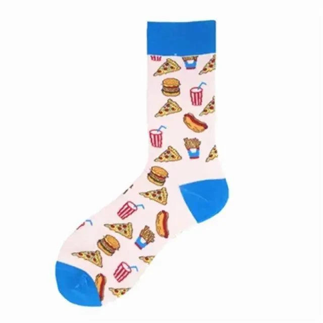 Men Cotton Socks Gradient Color Summer Style Long Wedding Sock Men  Knee High Business Socks Man Socks Men&