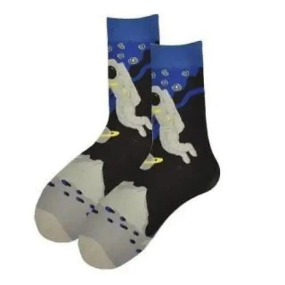 Men Cotton Socks Gradient Color Summer Style Long Wedding Sock Men  Knee High Business Socks Man Socks Men&