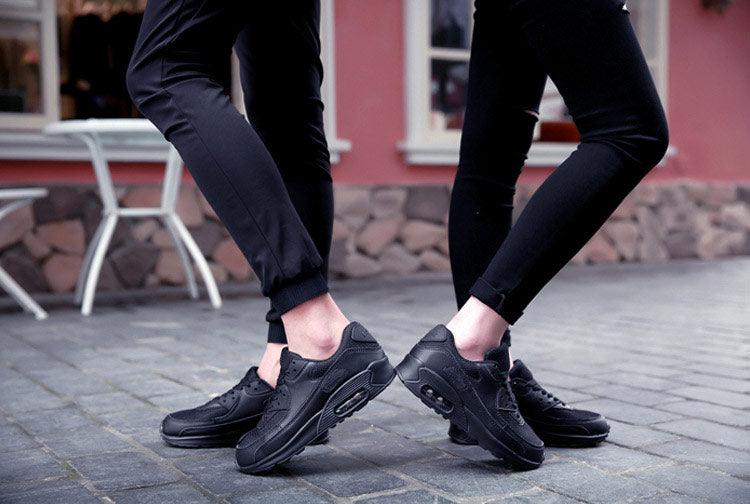 Mens Womens Luxury Sneakers Mesh Sports Casual Shoes Solid Lace-Up Outdoor Sports Sneakers Lace Up Unisex Walk Men&