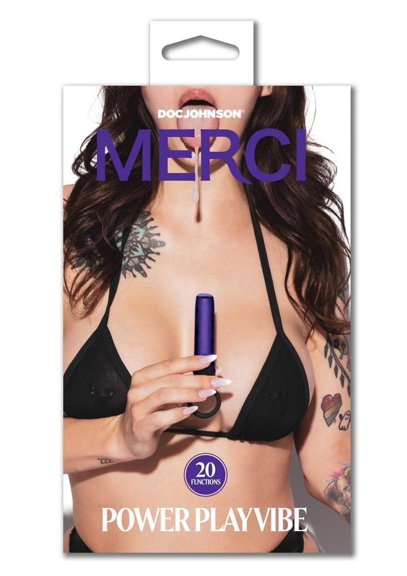 Merci Power Play Rechargeable With Silicone Grip Ring
