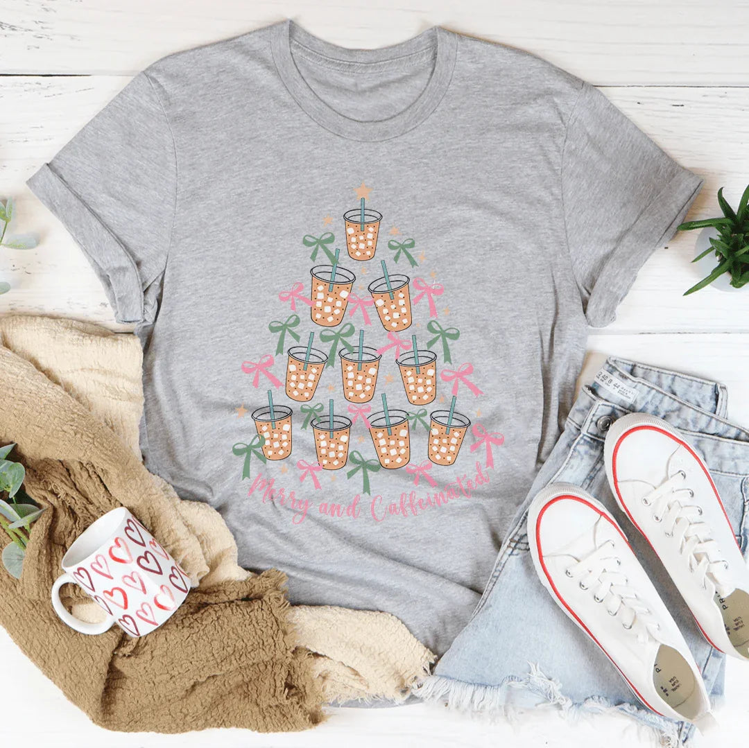 Merry And Coffeinated Tee