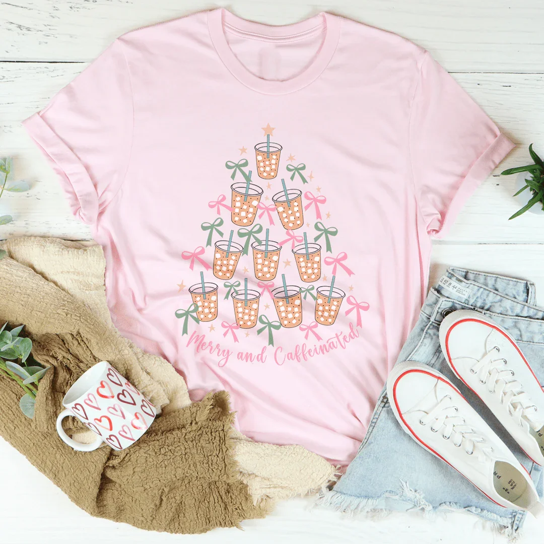 Merry And Coffeinated Tee
