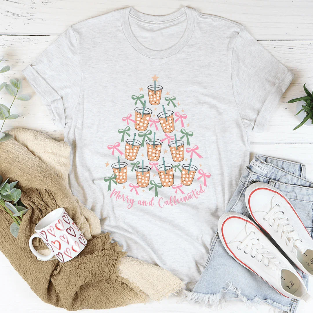 Merry And Coffeinated Tee