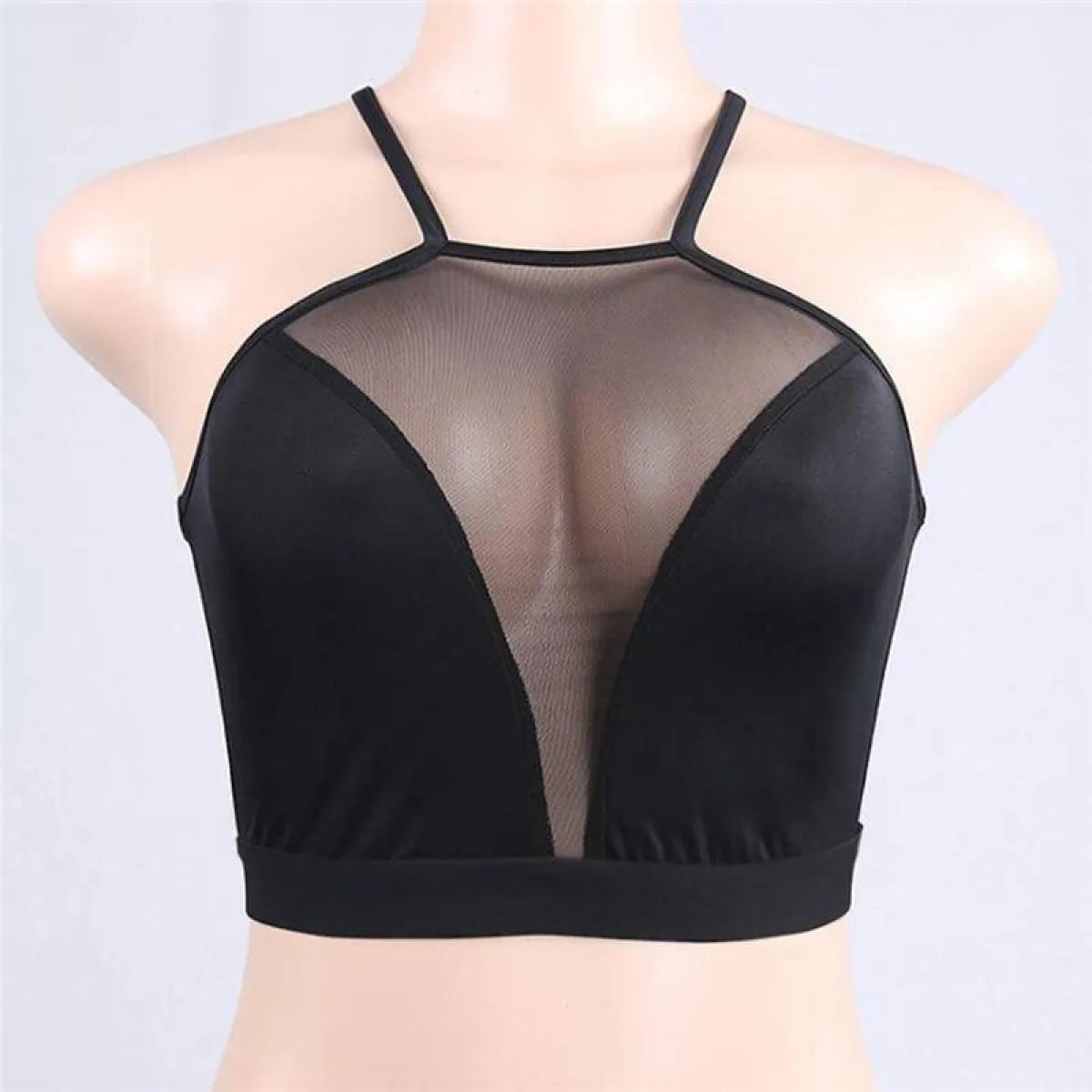 Mesh Crop Top