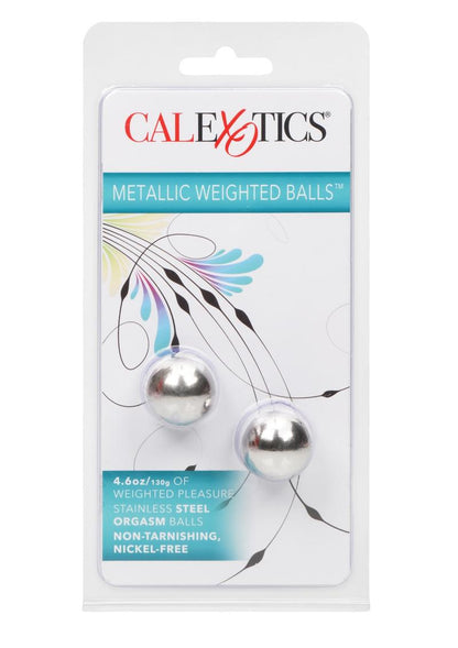 CalExotics Metallic Weighted Stainless Steel Orgasm Kegel Balls