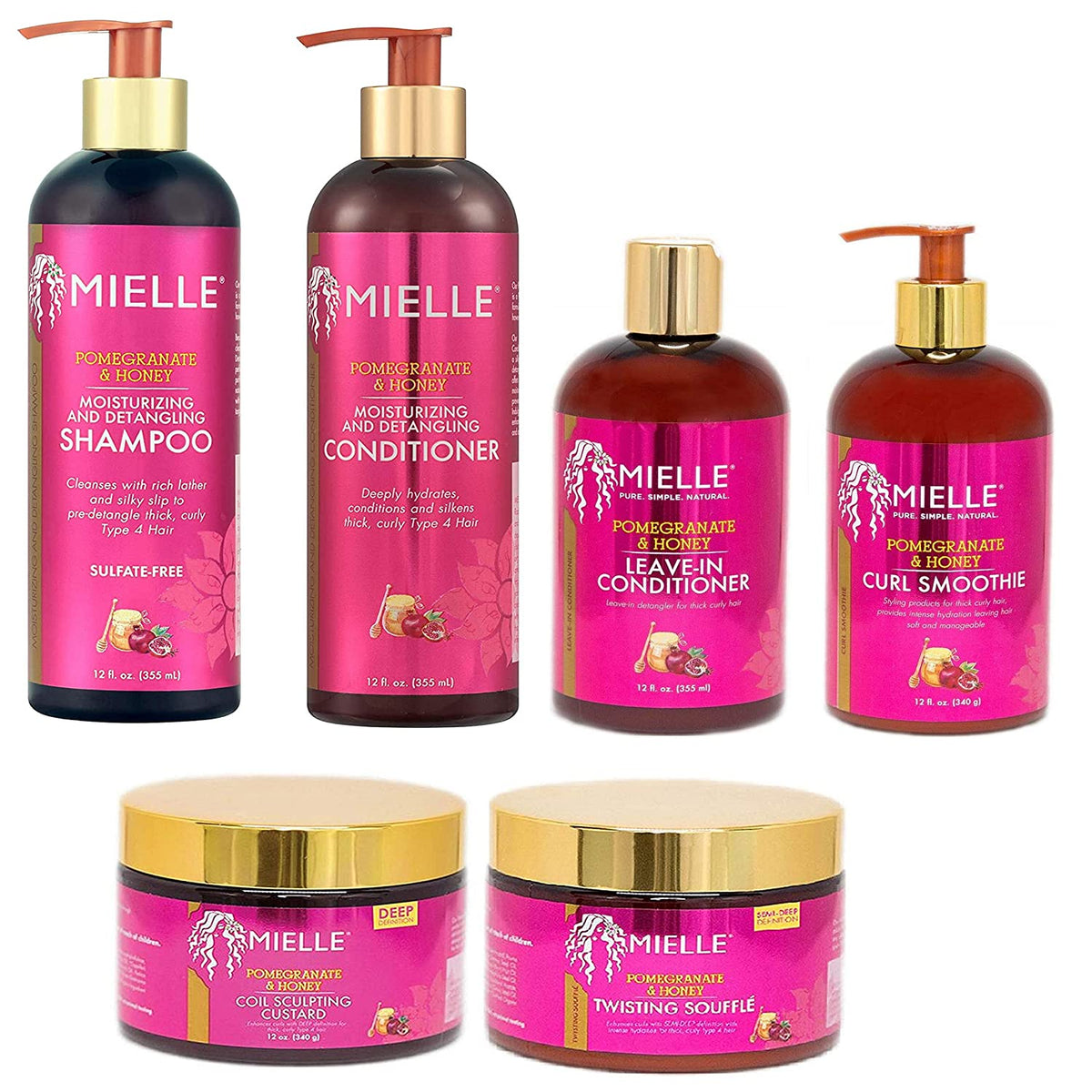 MIELLE Pomegranate &amp; Honey Line