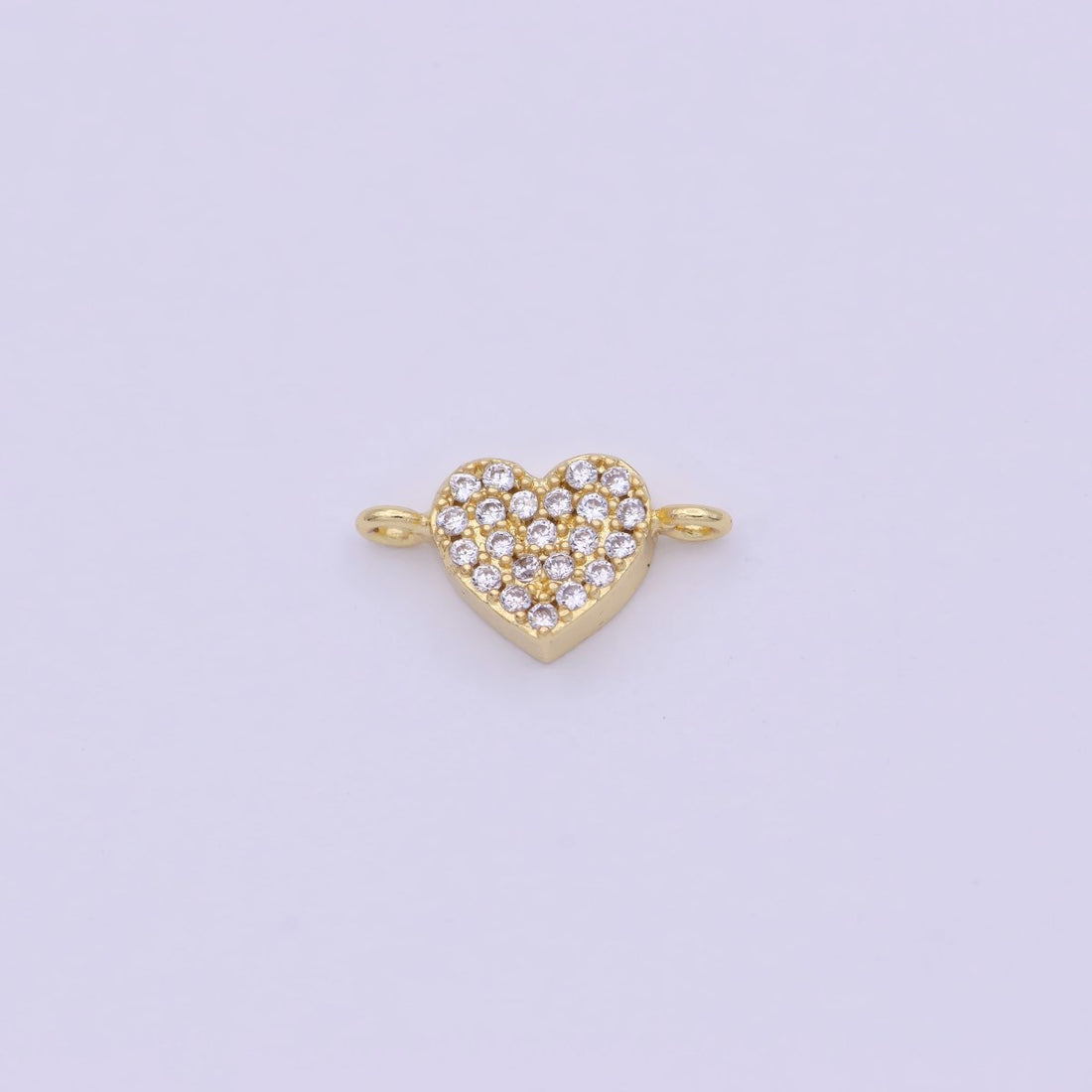 Mini 14k Gold Filled Heart, Star Charm Connector for Bracelet Necklace Earring Link Connector Supply F-001 F-003