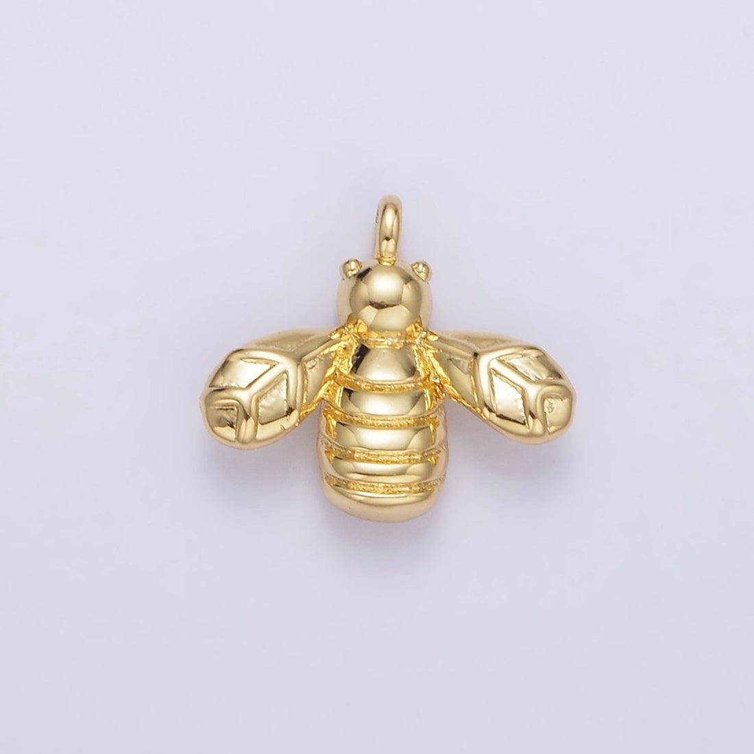 Mini Gold Bee Charm Silver Bumble Bee Charm Insect Jewelry Inspired N1087 N1088