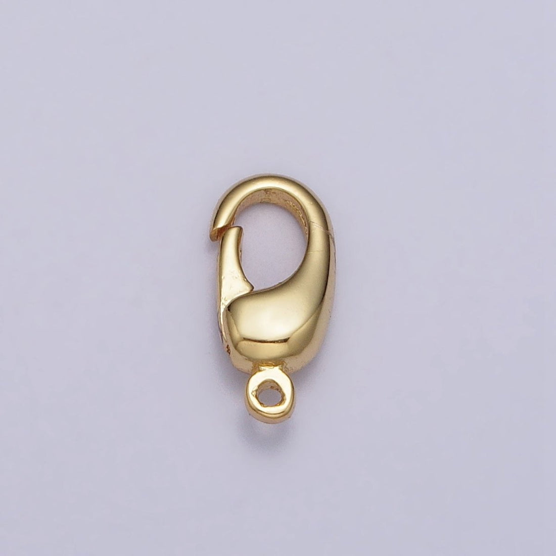 Mini Gold Push Clasp Wholesale Lobster Clasp Silver Lobster Claw for Jewelry Necklace Bracelet Anklet Making, Size 10.5 x 4.9mm Z-151 Z-152