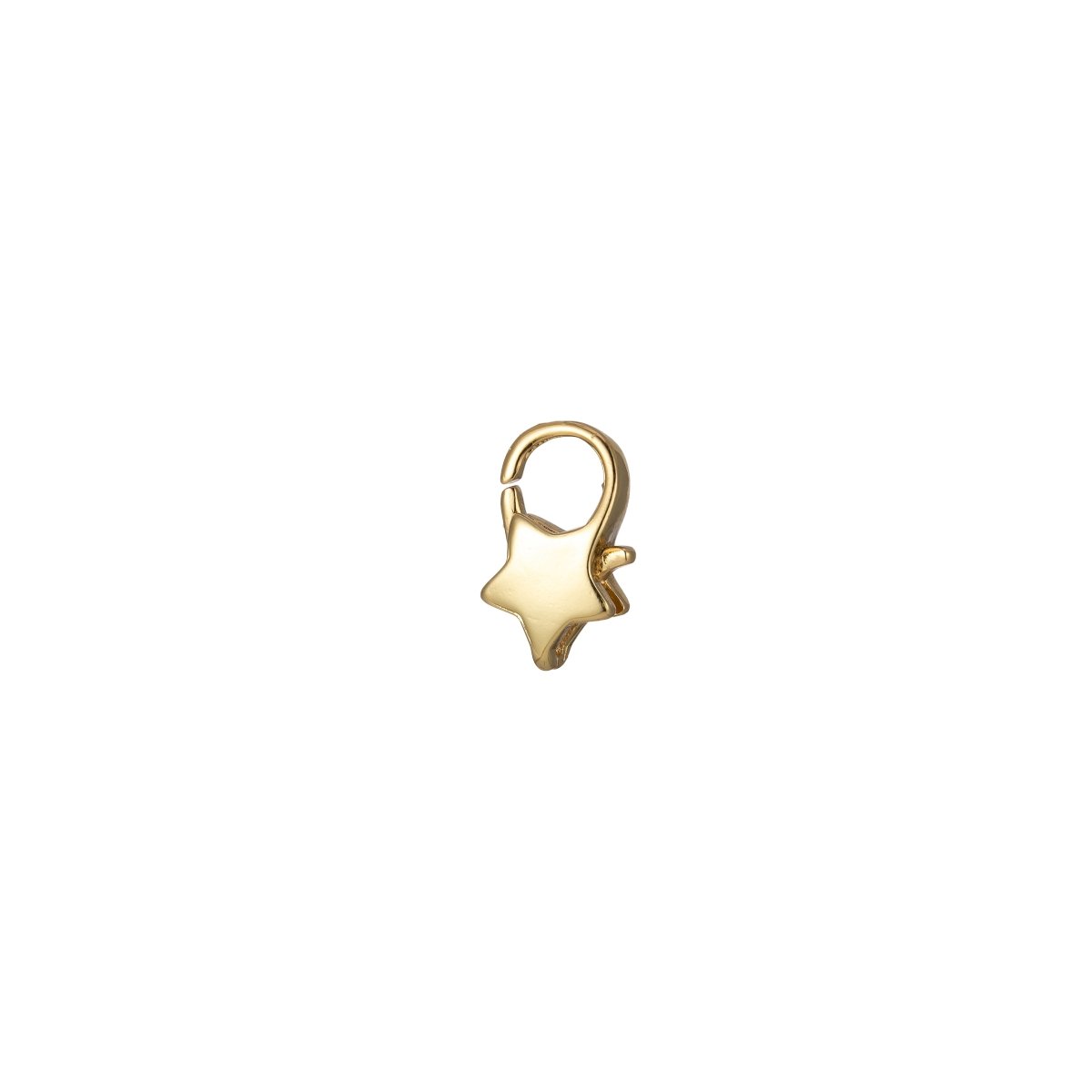 Mini Star Clasp Wholesale Lobster Clasp 24k Gold Filled end Clasp Celestial Lobster Claw for Jewelry Making L-346 L-347