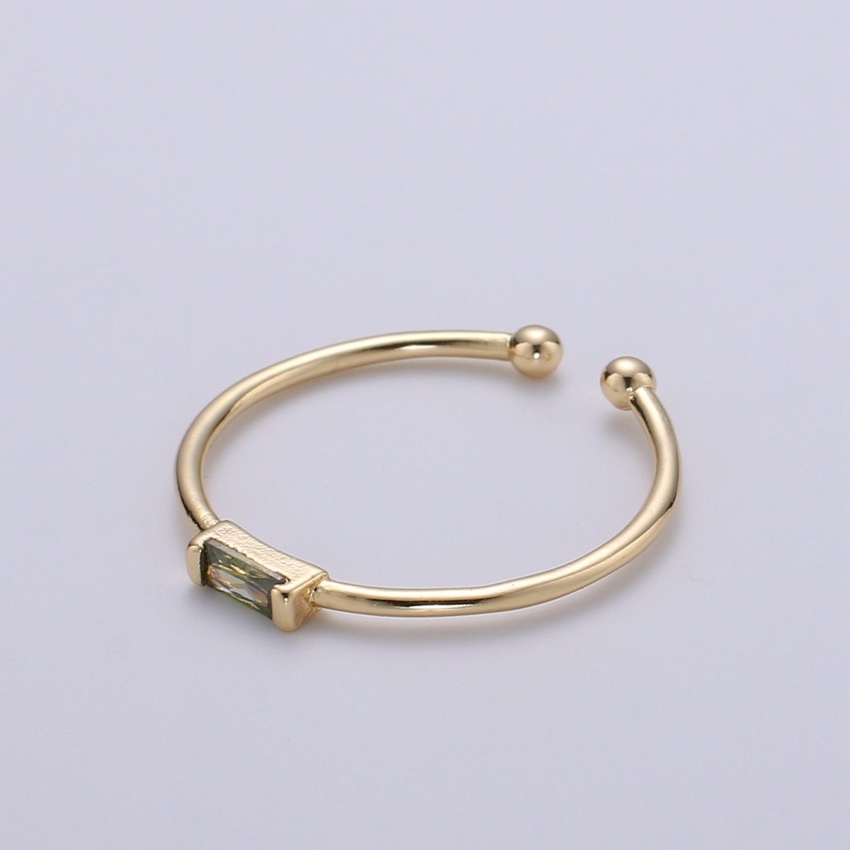 Minimalist Birthstone Ring • Cz Ring in Gold • Dainty Birthstone Ring • Stacking Ring • Valentine Gifts for Mom Wife Friend  R-216 R-218 R-219 R-220