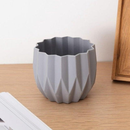 Modern Artifical Floral Plastic Vase Imitation Ceramic Flower Pot For Home Decor Living Room Centerpieces And Events Ornamnet