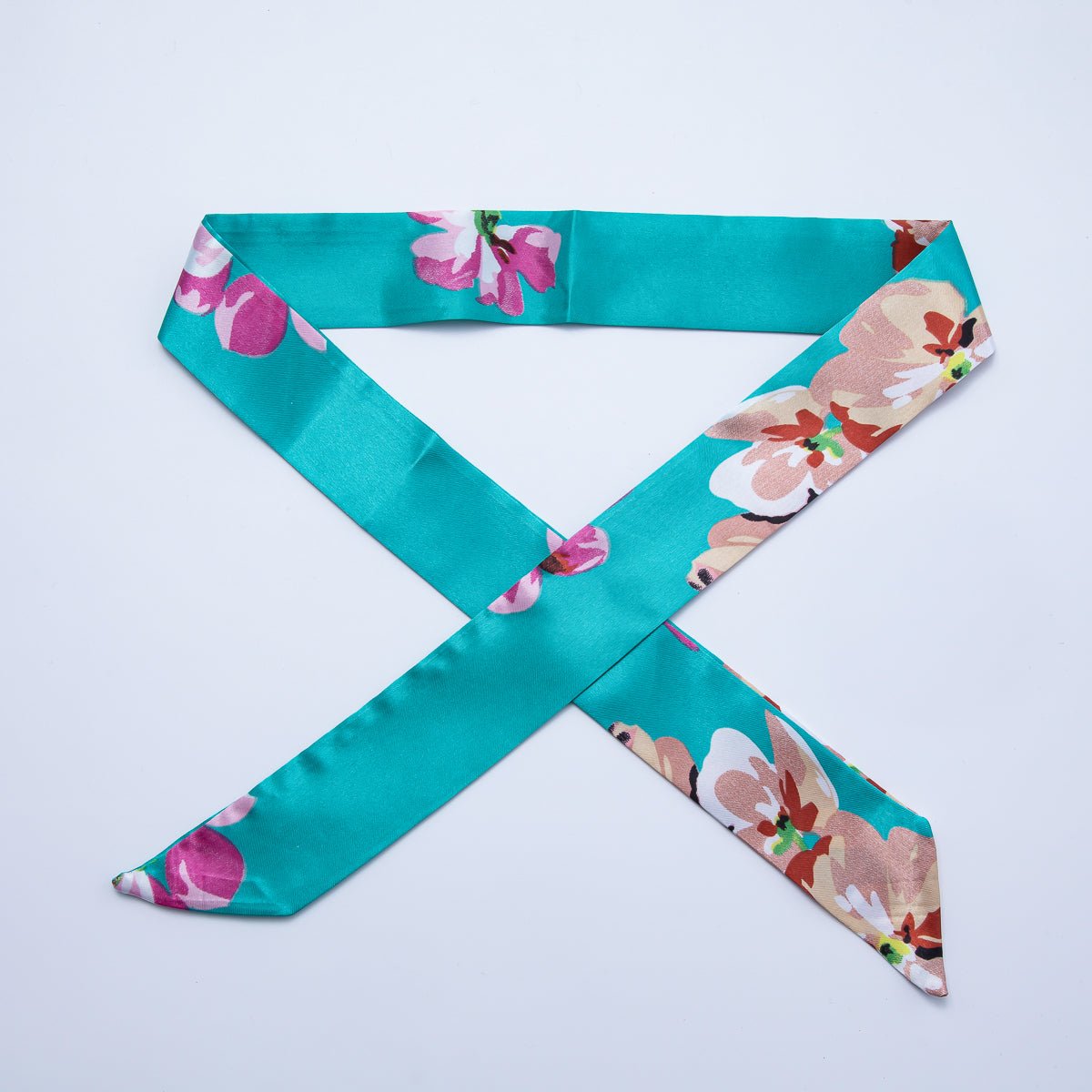 Modern Style 40mm Soft Faux Silk Bandana Scarf Necklace | WA-1932
