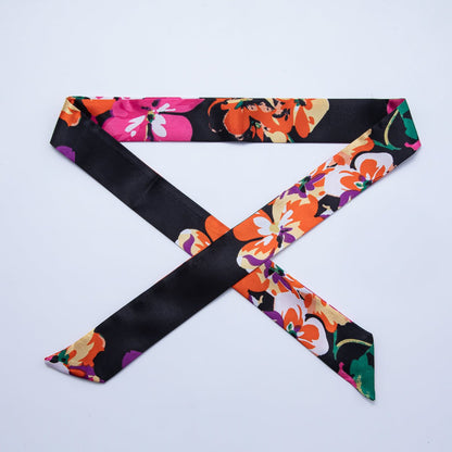 Modern Style 40mm Soft Faux Silk Bandana Scarf Necklace | WA-1932