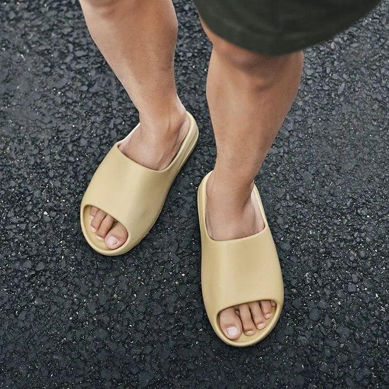 Modern Thick Soft Slippers Classic Non-slip Flip Flops Spa Slippers Indoor Outdoor Summer Unisex Flip Flops