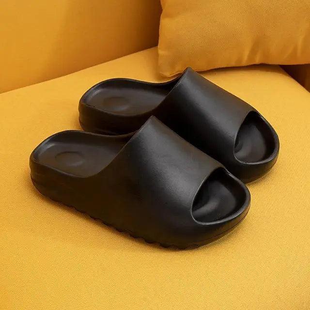 Modern Thick Soft Slippers Classic Non-slip Flip Flops Spa Slippers Indoor Outdoor Summer Unisex Flip Flops