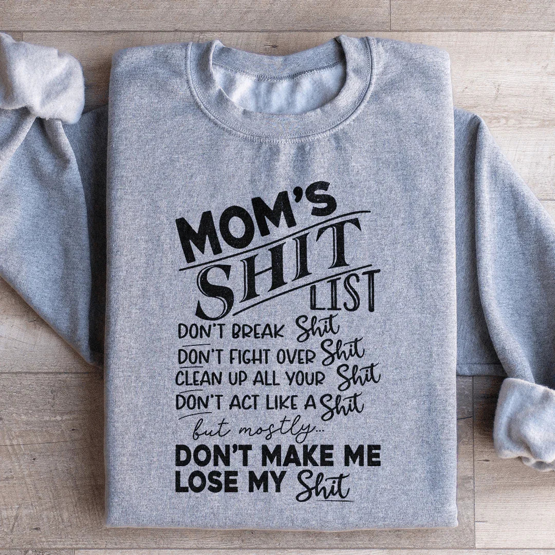 Relatable Mom Humor Fleece Pullover – \"Mom&