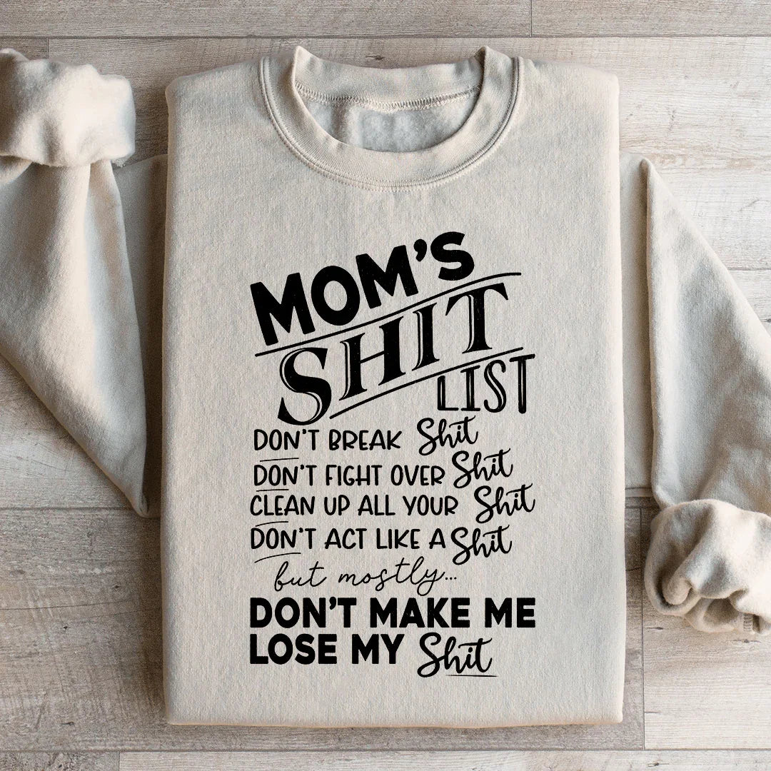 Relatable Mom Humor Fleece Pullover – \"Mom&