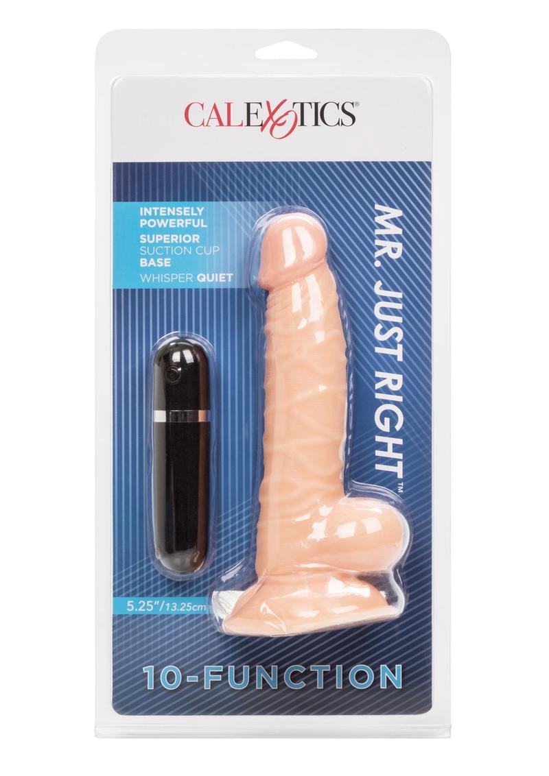 CalExotics Mr. Just Right Vibrating Dildo