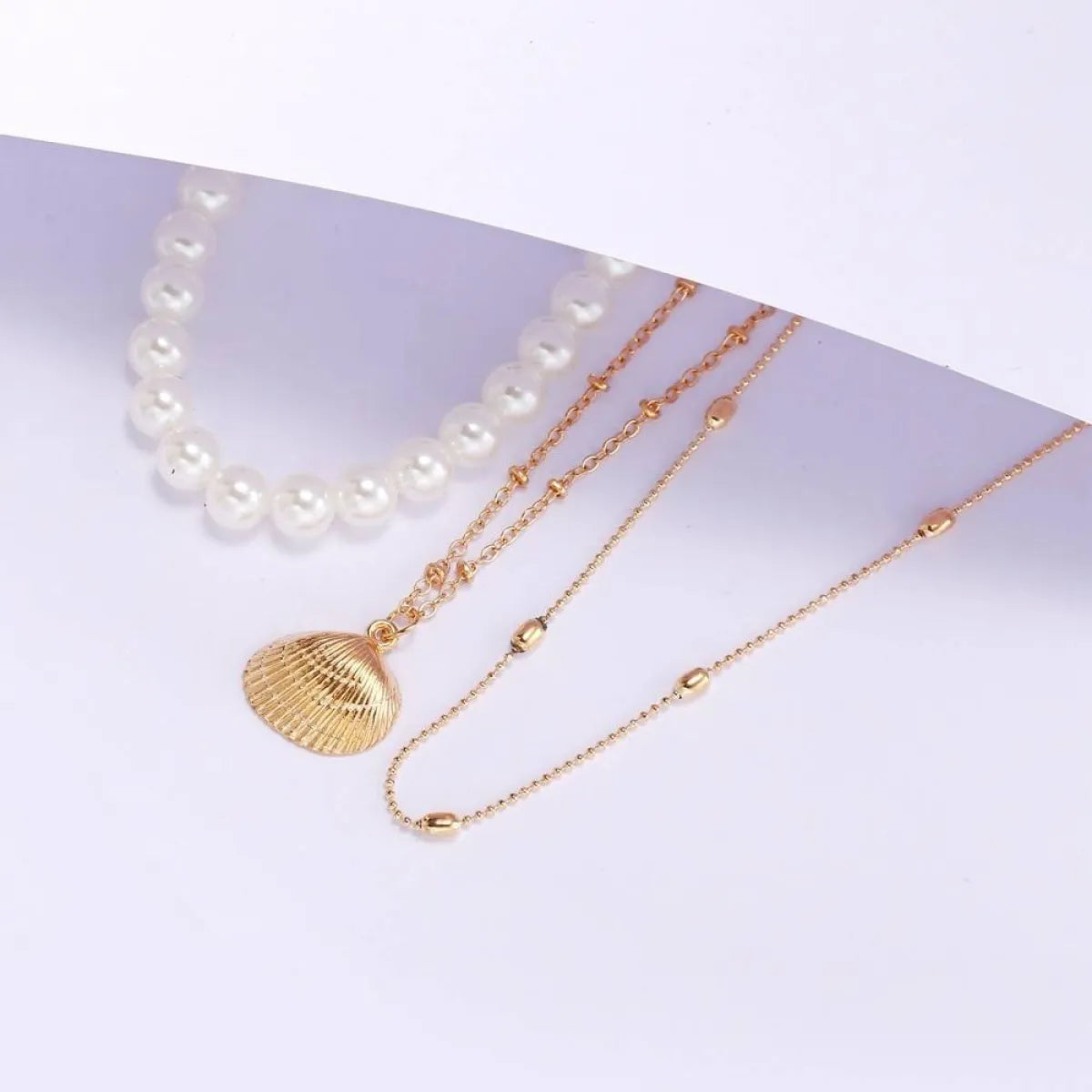 Multi-Layer Pearl Necklace