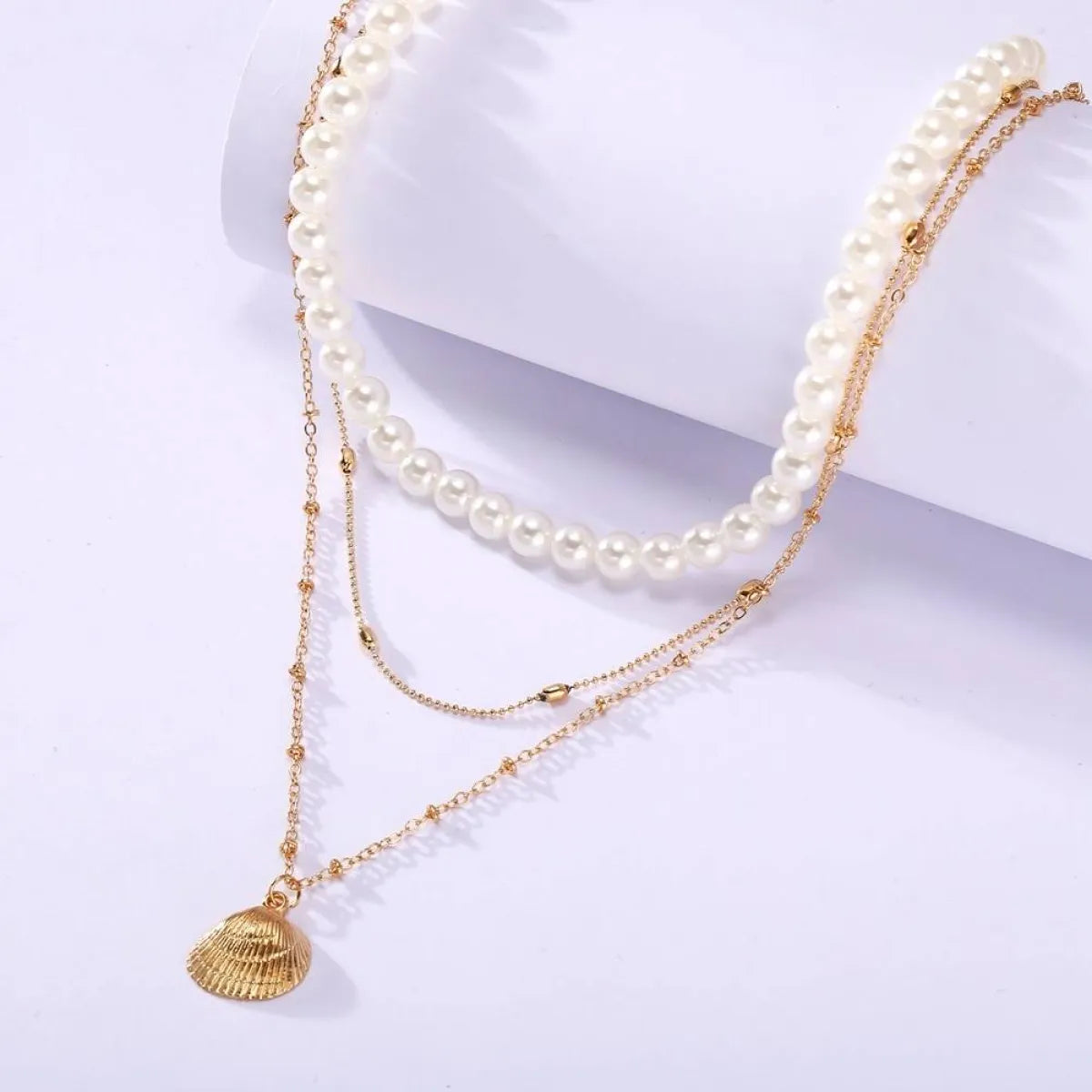 Multi-Layer Pearl Necklace