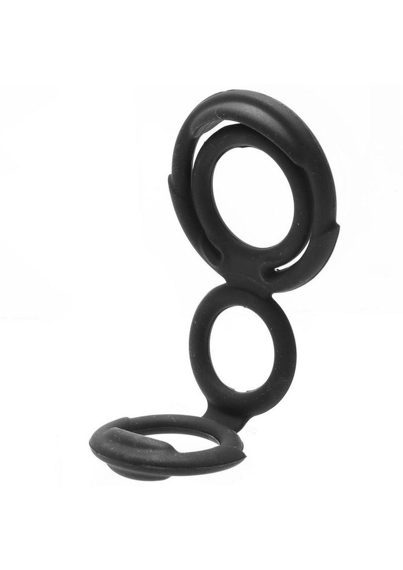 My Cockring Double Loop Silicone Cockring  for Enhanced Firmness