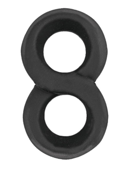 My Cock Ring Figure Eight Cock And Scrotum Silicone Ring