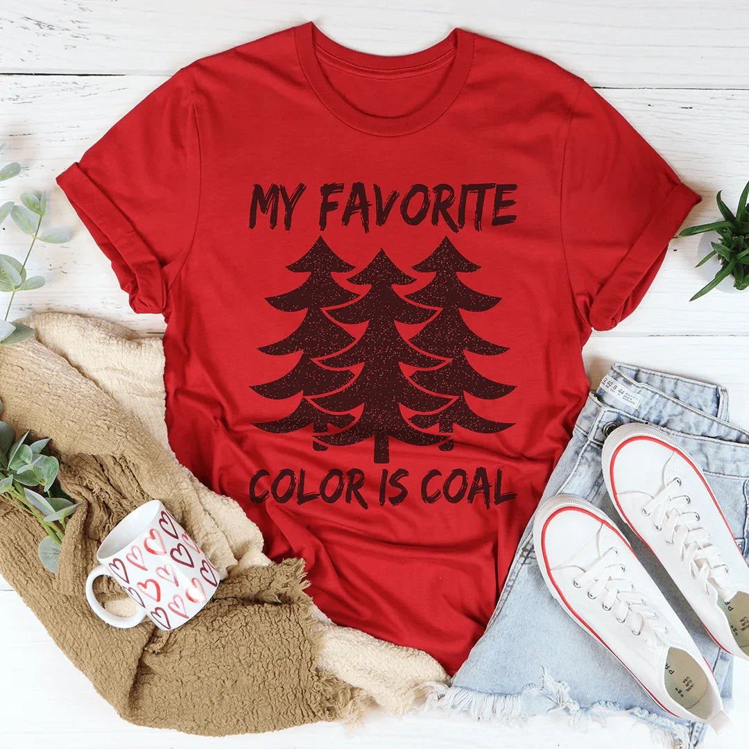 My Favorite Color Is Coal Tee