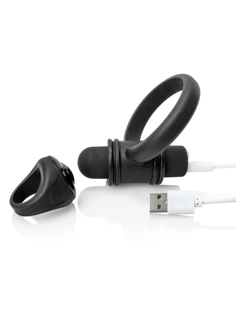 My Secret Screaming O for Him Rechargeable Vibrating Ring Set