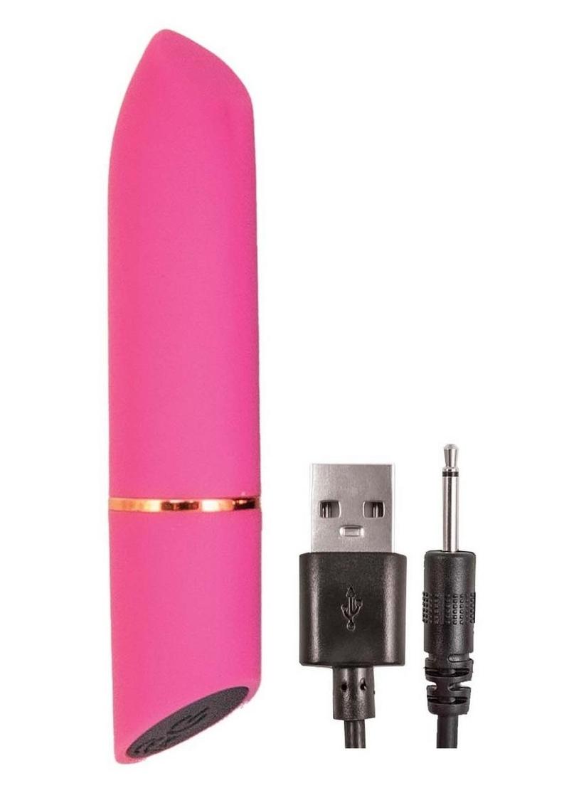 Mystique Vibrating Massager Rechargeable Silicone Vibrator