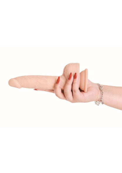 Naked Addiction Vanilla Thrusting and Vibrating Dong