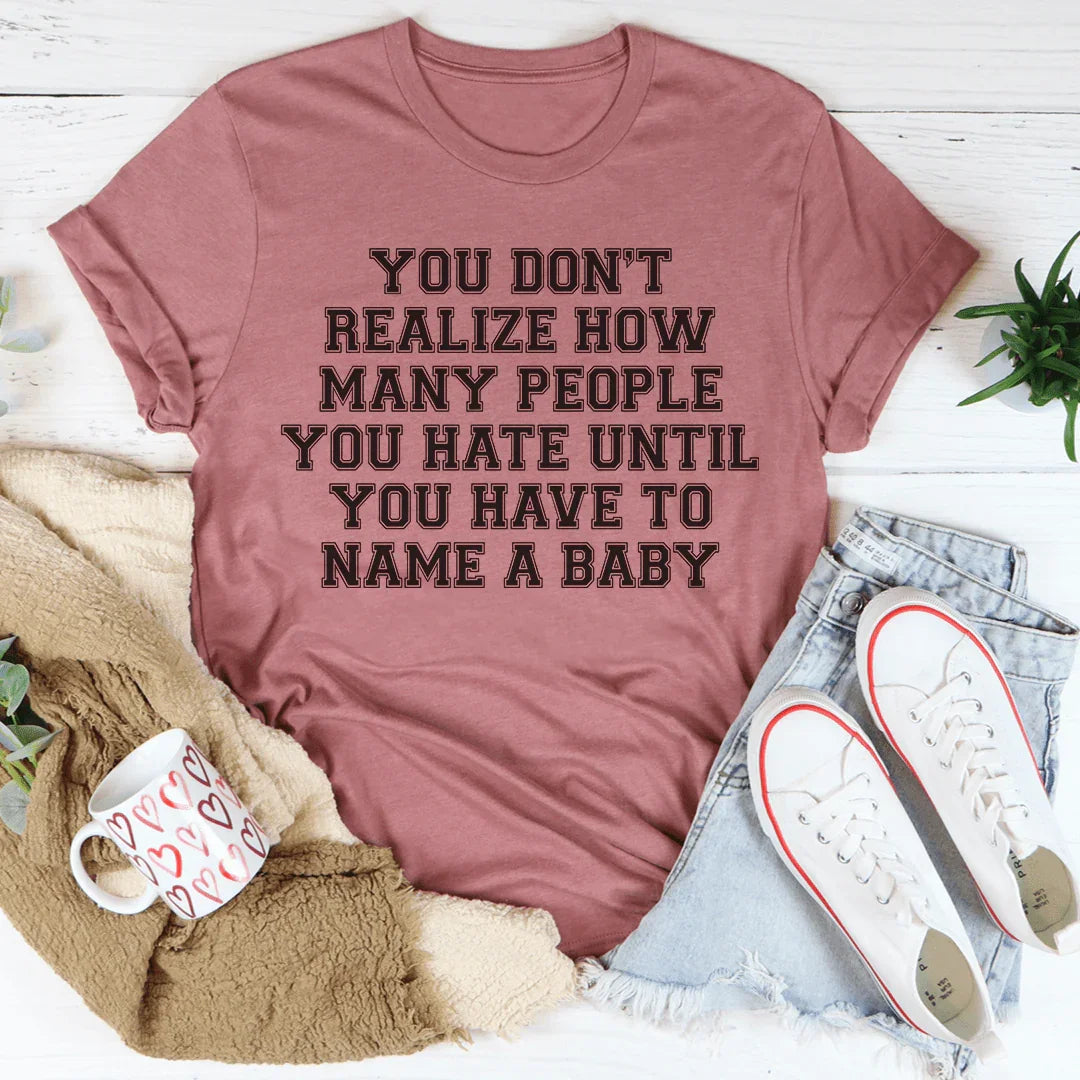 Name A Baby Tee