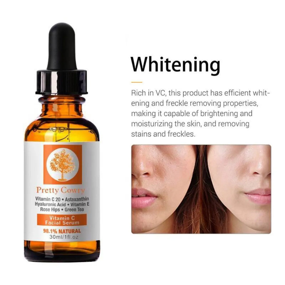 Natural Face Serum - Vitamin E